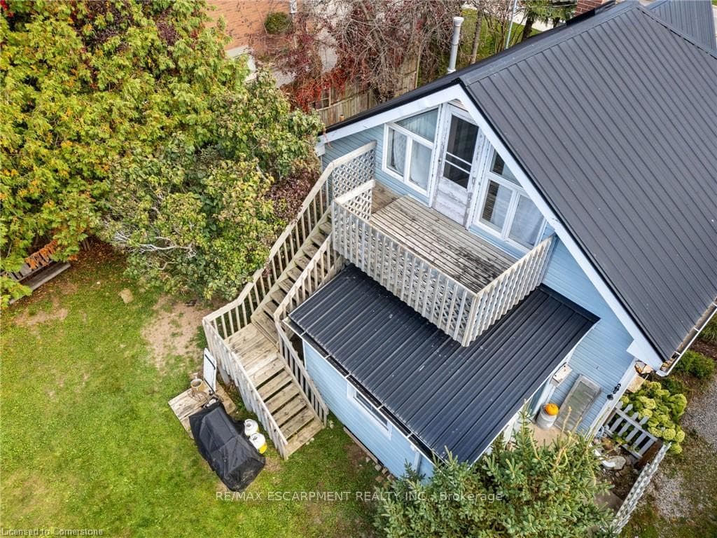 Aerial View Of Deck