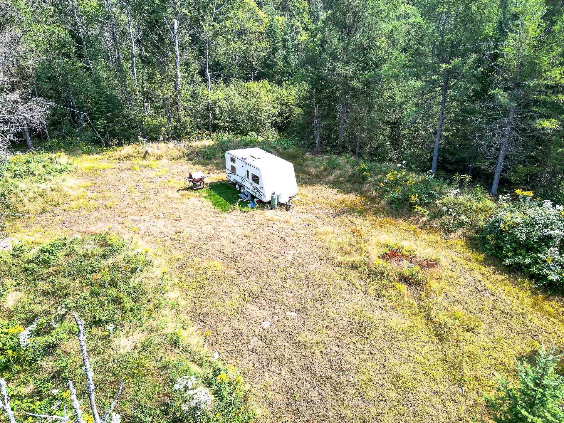 Cleared Area with Trailer