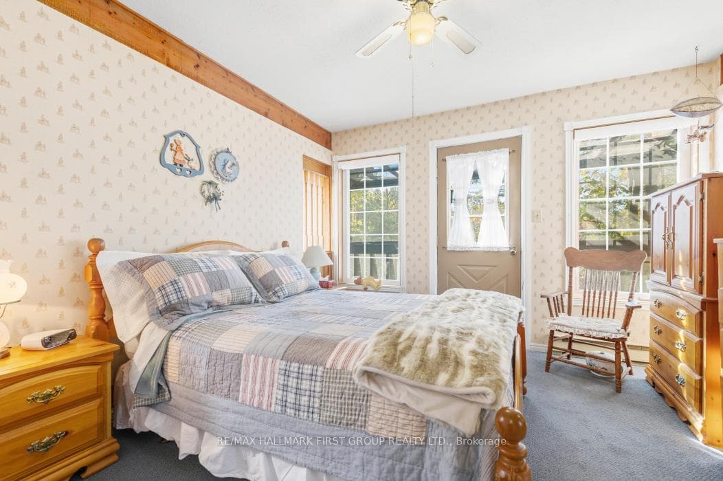 Bedroom 3 With Balcony Overlooking the Water