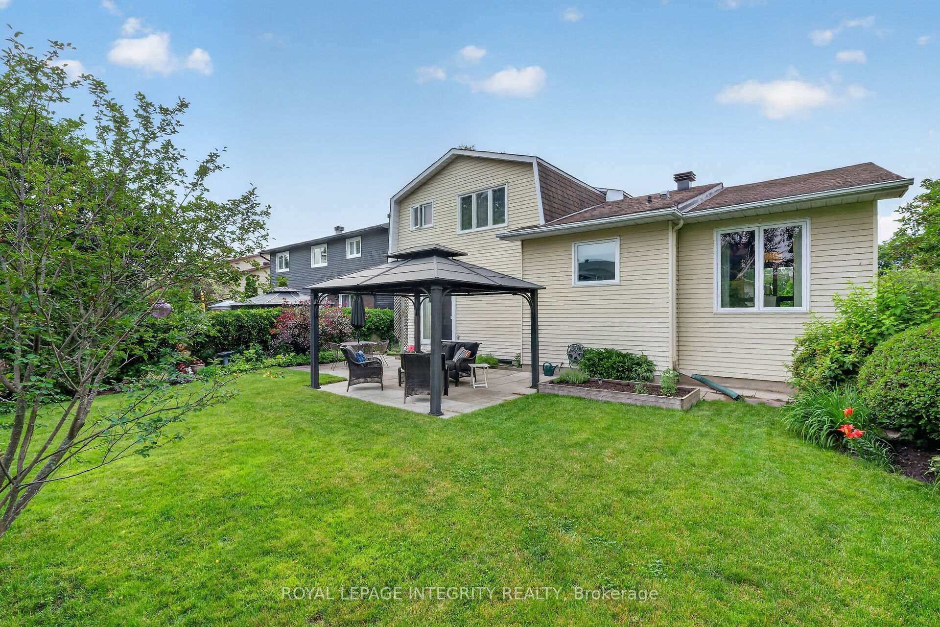 Large yard has room for a pool
