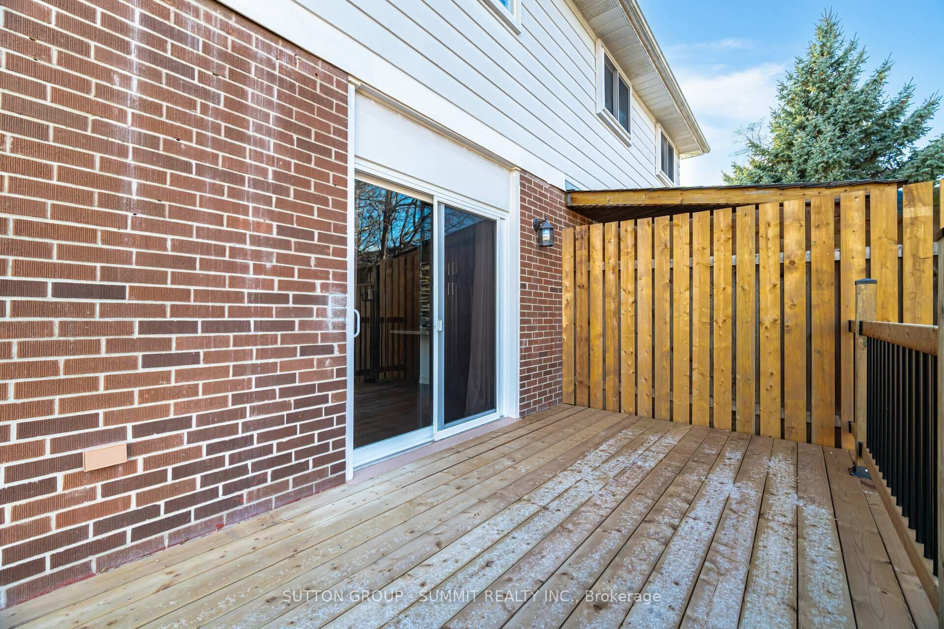 Walk out to large private deck