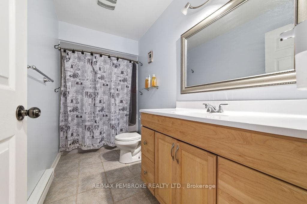 Main floor bathroom.