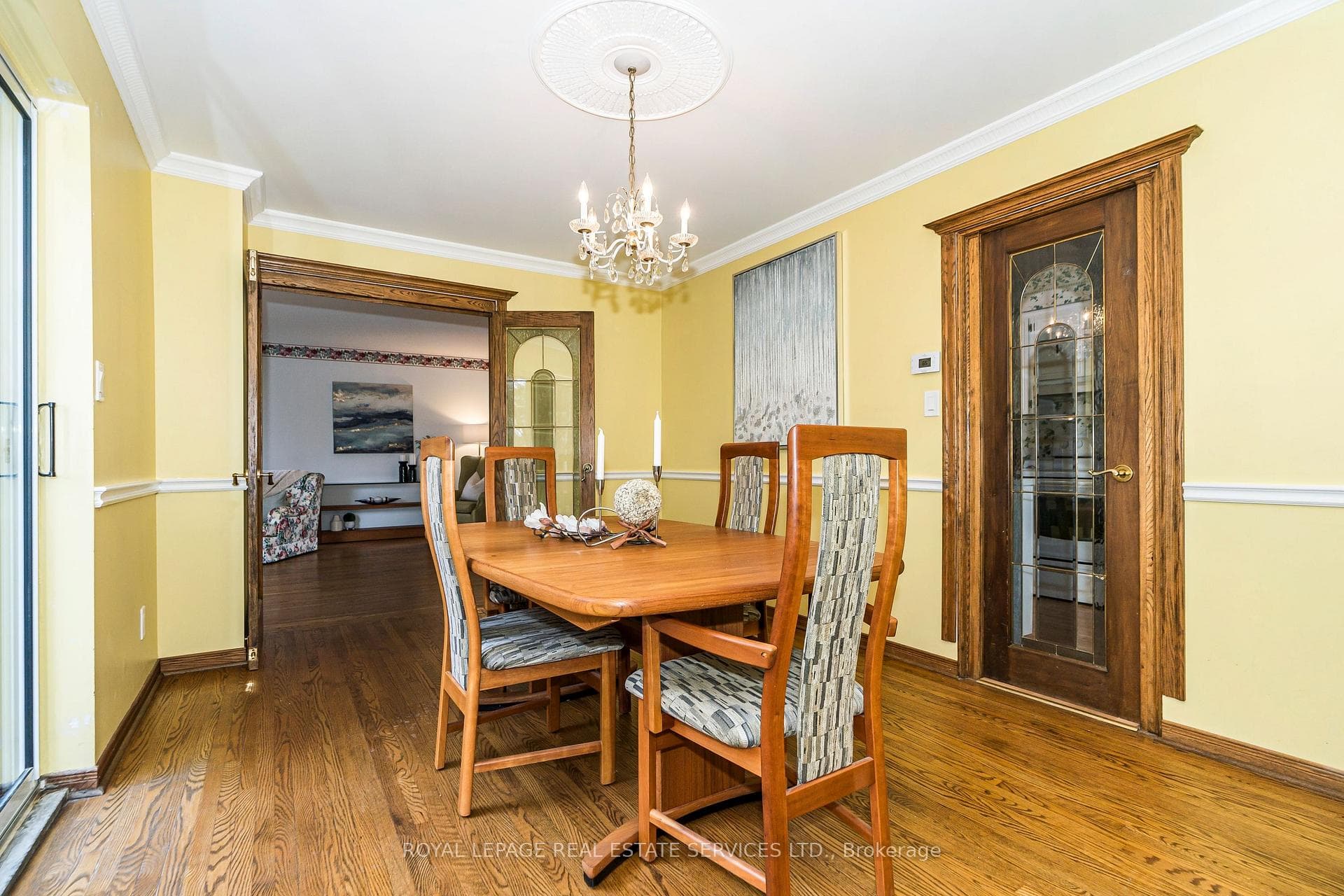 Hardwood Floors & French Doors