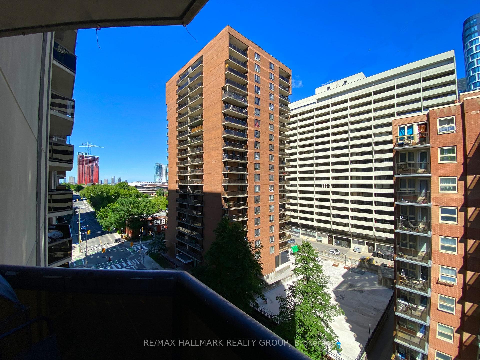 Balcony view to the West