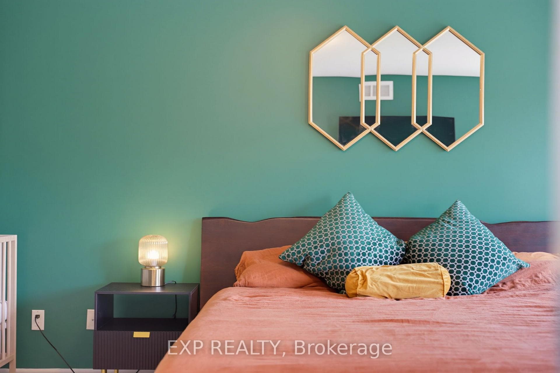 Bold Feature Wall Adds Character.