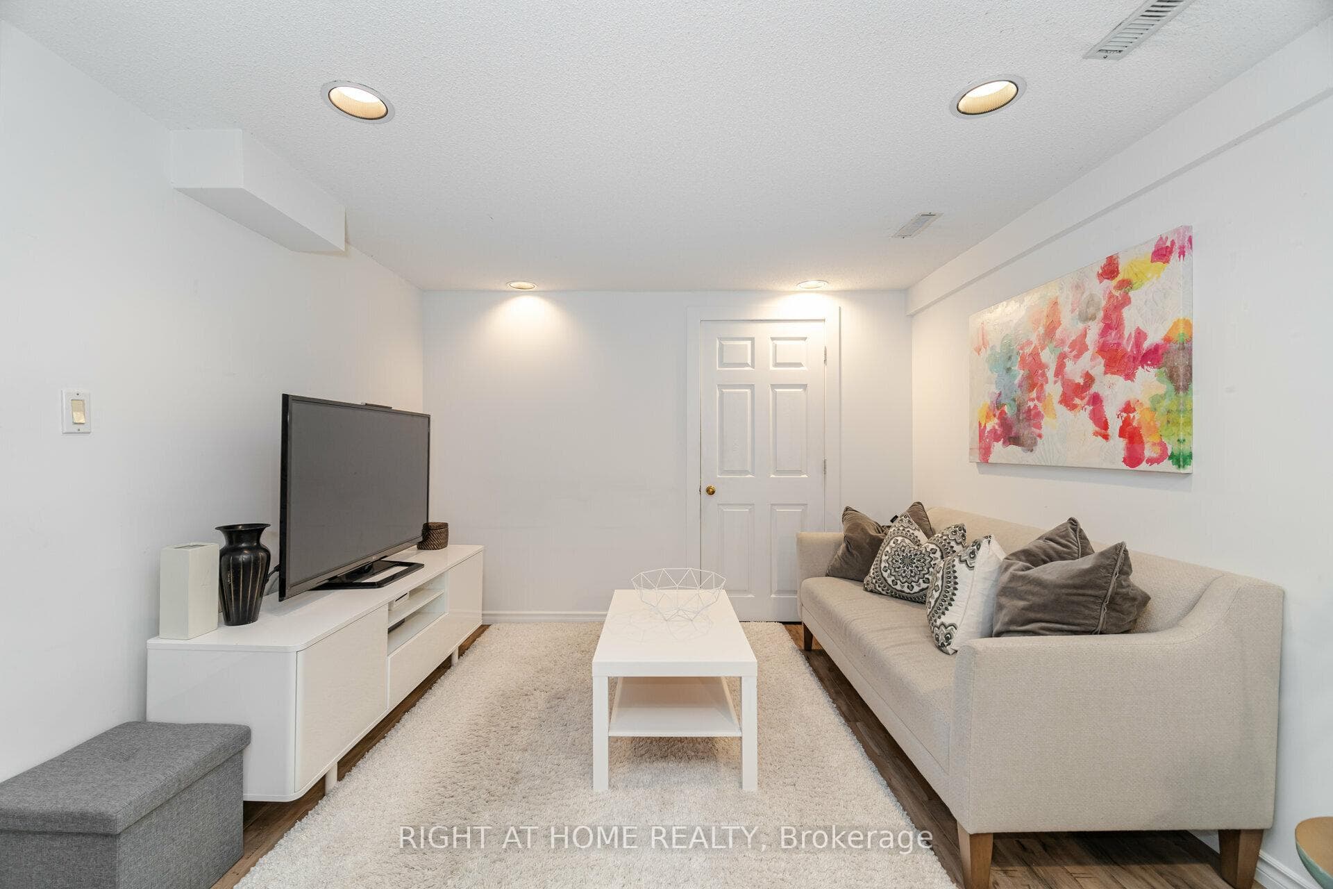 Fully-Finished Basement With Large Recreation Room