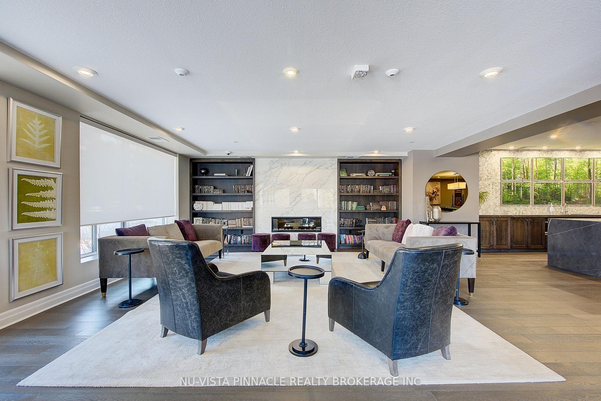Media Lounge with billiards room and wet bar.