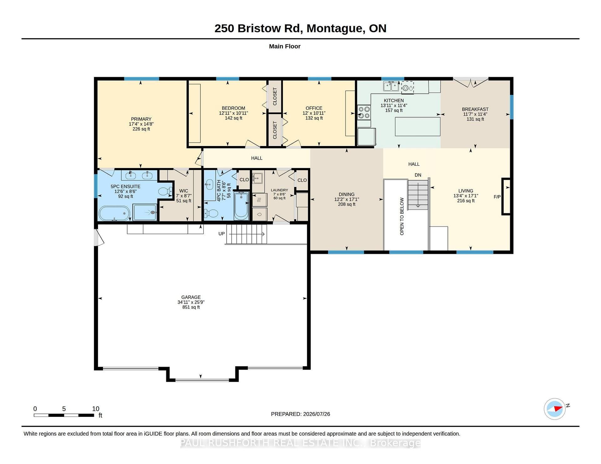 Floor Plan-Main Level
