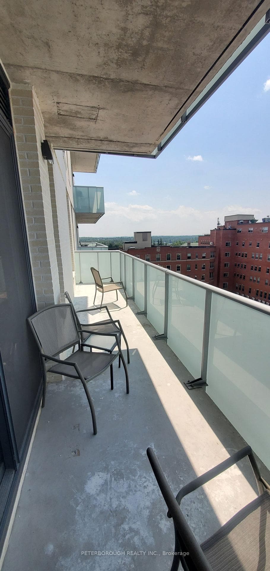 exceptional views from the full size balcony