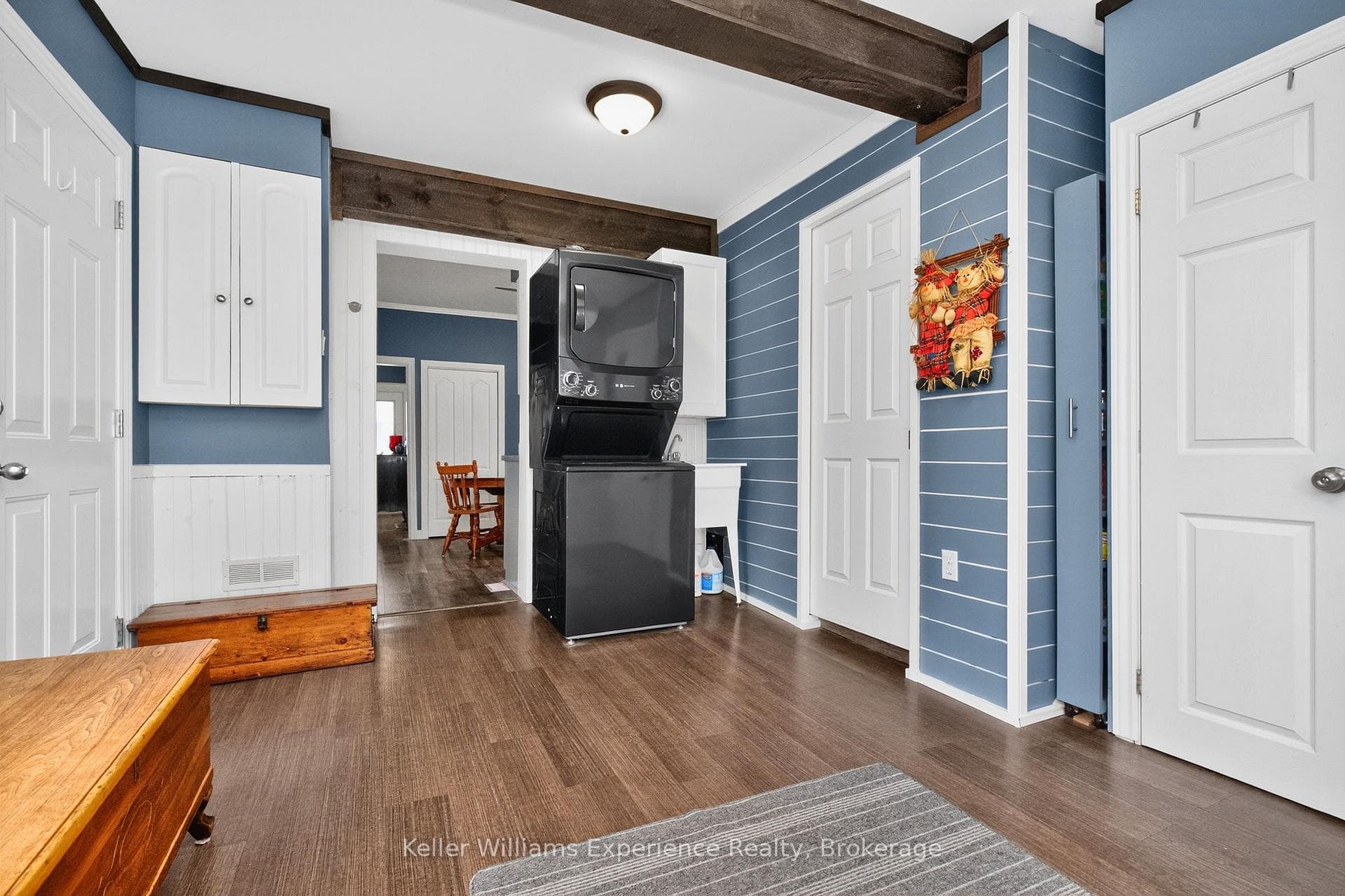 Laundry and mudroom