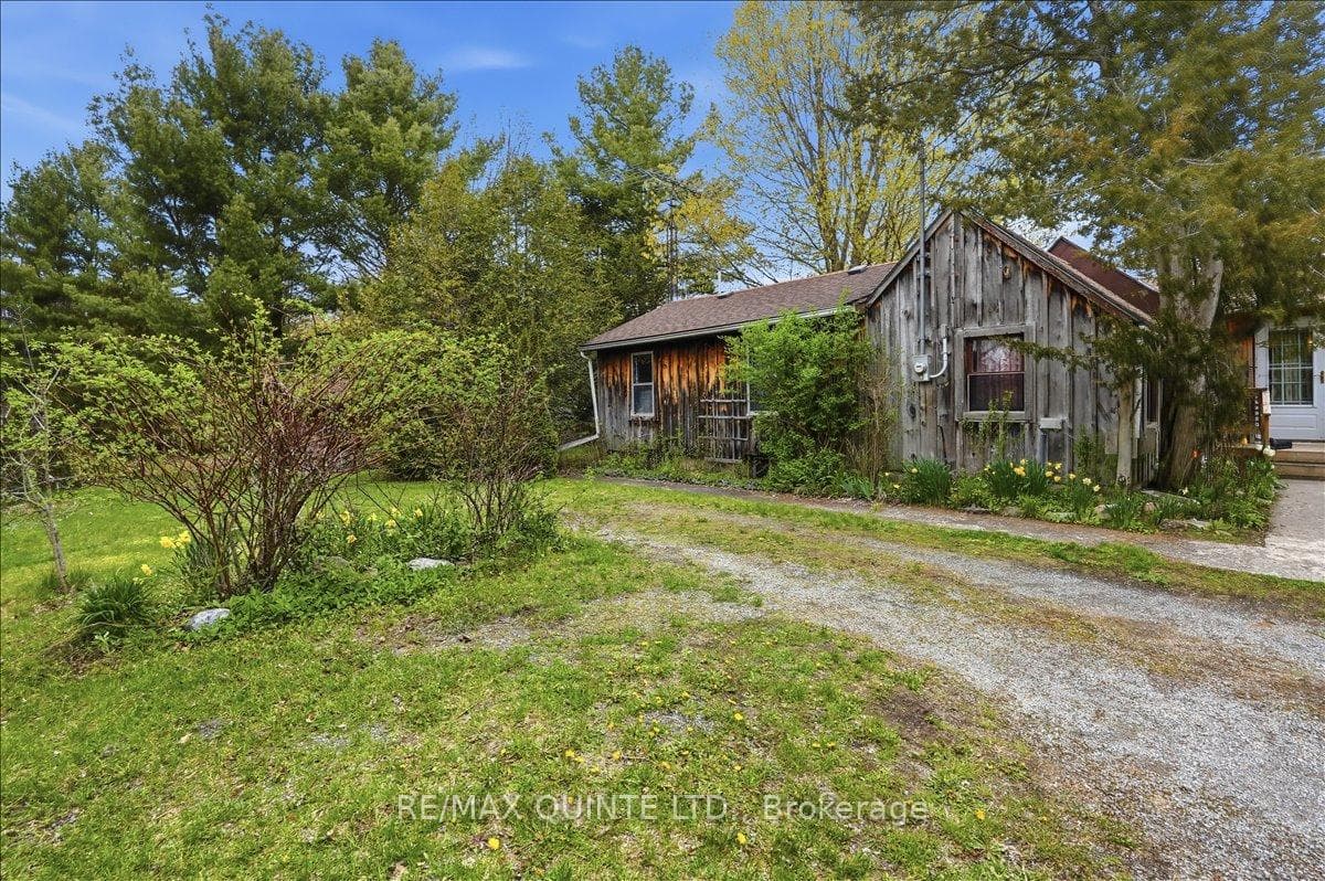 Side of house and driveway