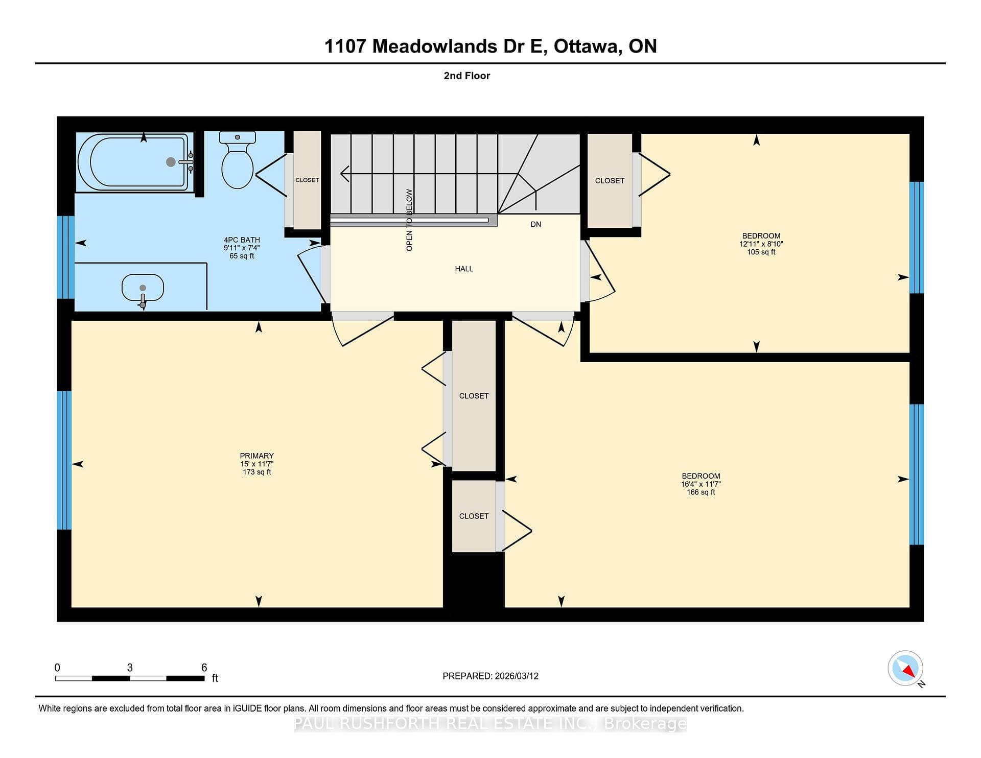iGuide Floor Plan-Second Level