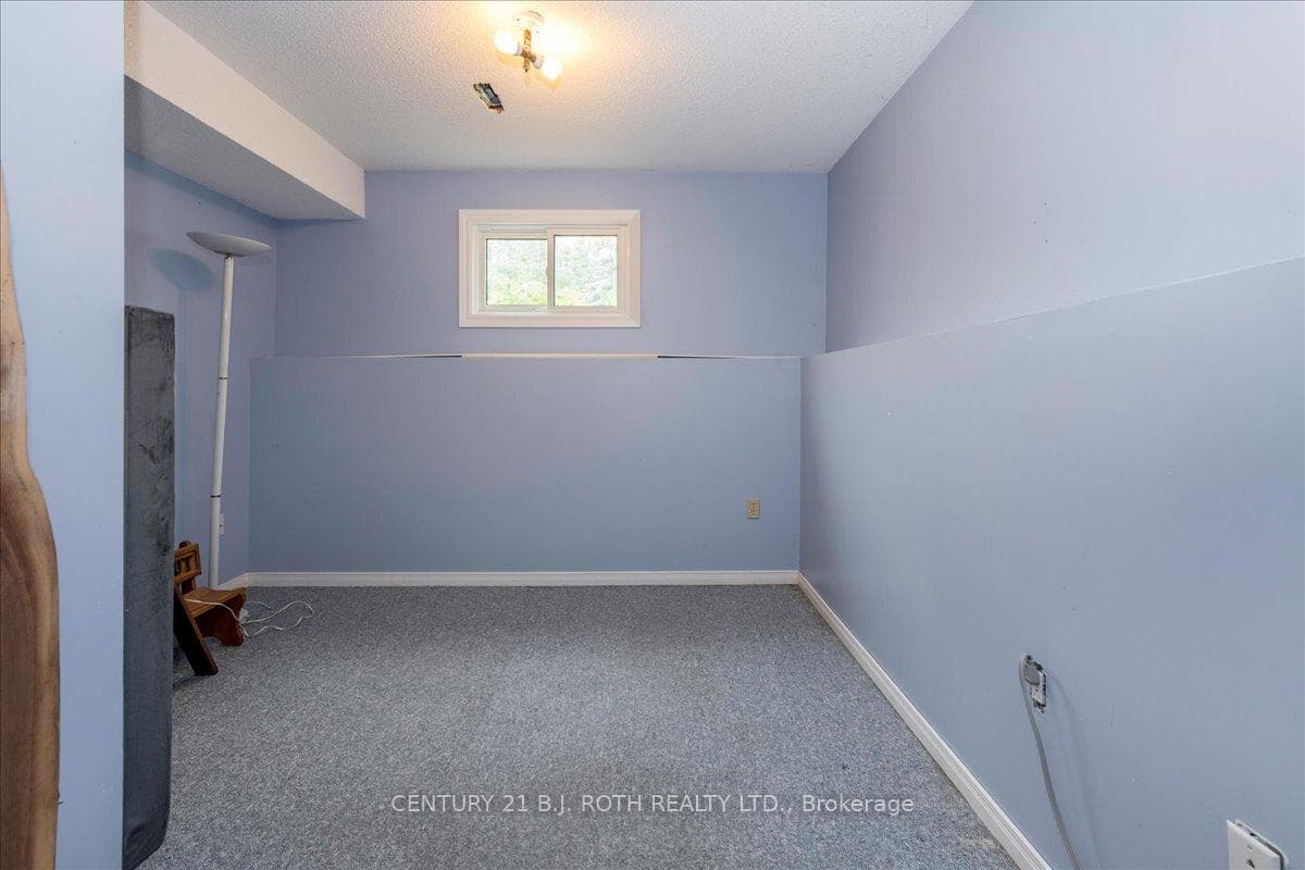 Basement bedroom