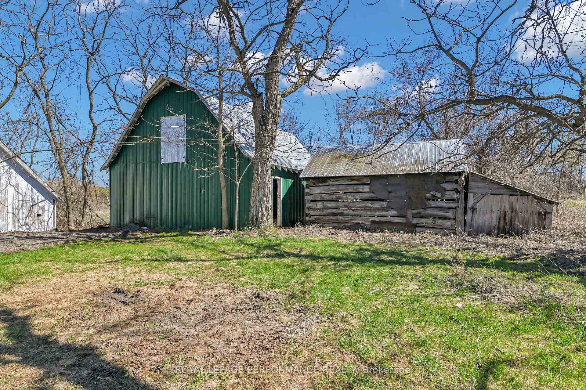 Barn with stalls