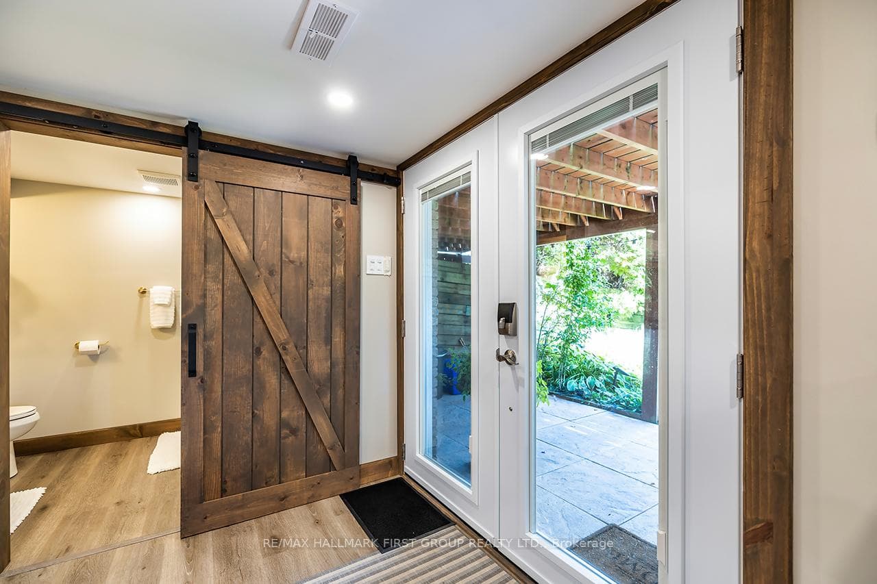 Garden door Walkout To Lower Patio