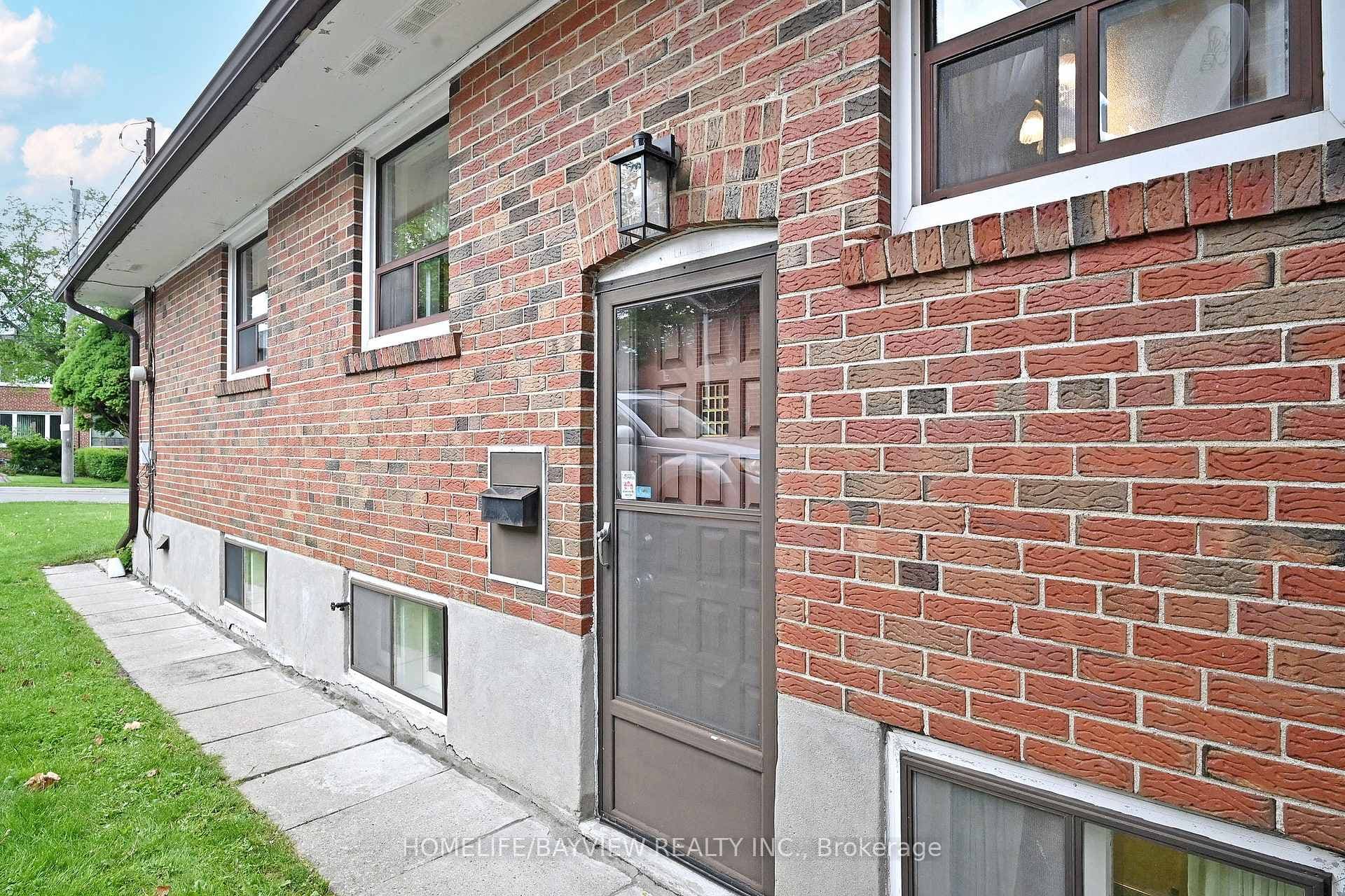 Side entrance