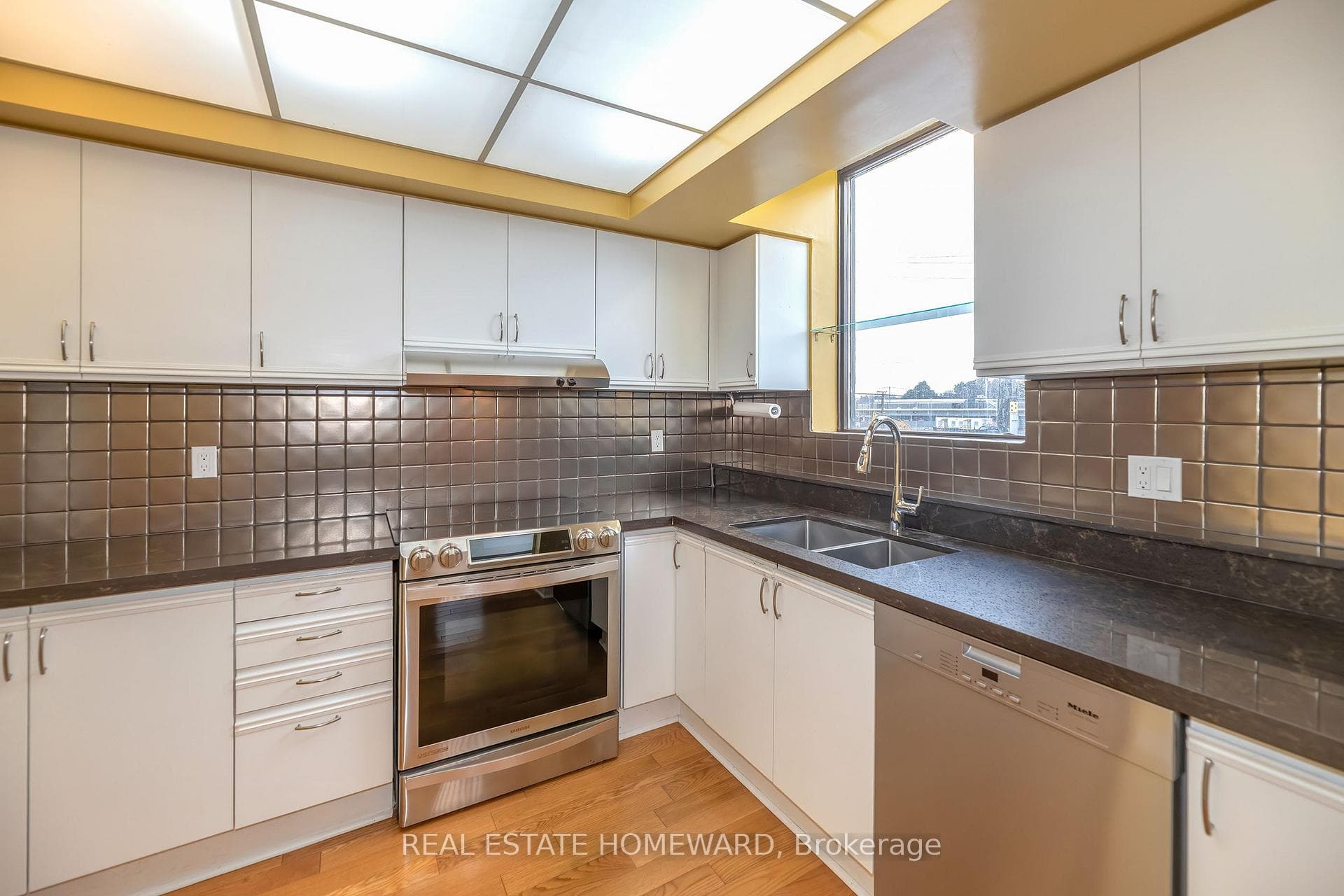 Lots Of Cupboards and Counter space.