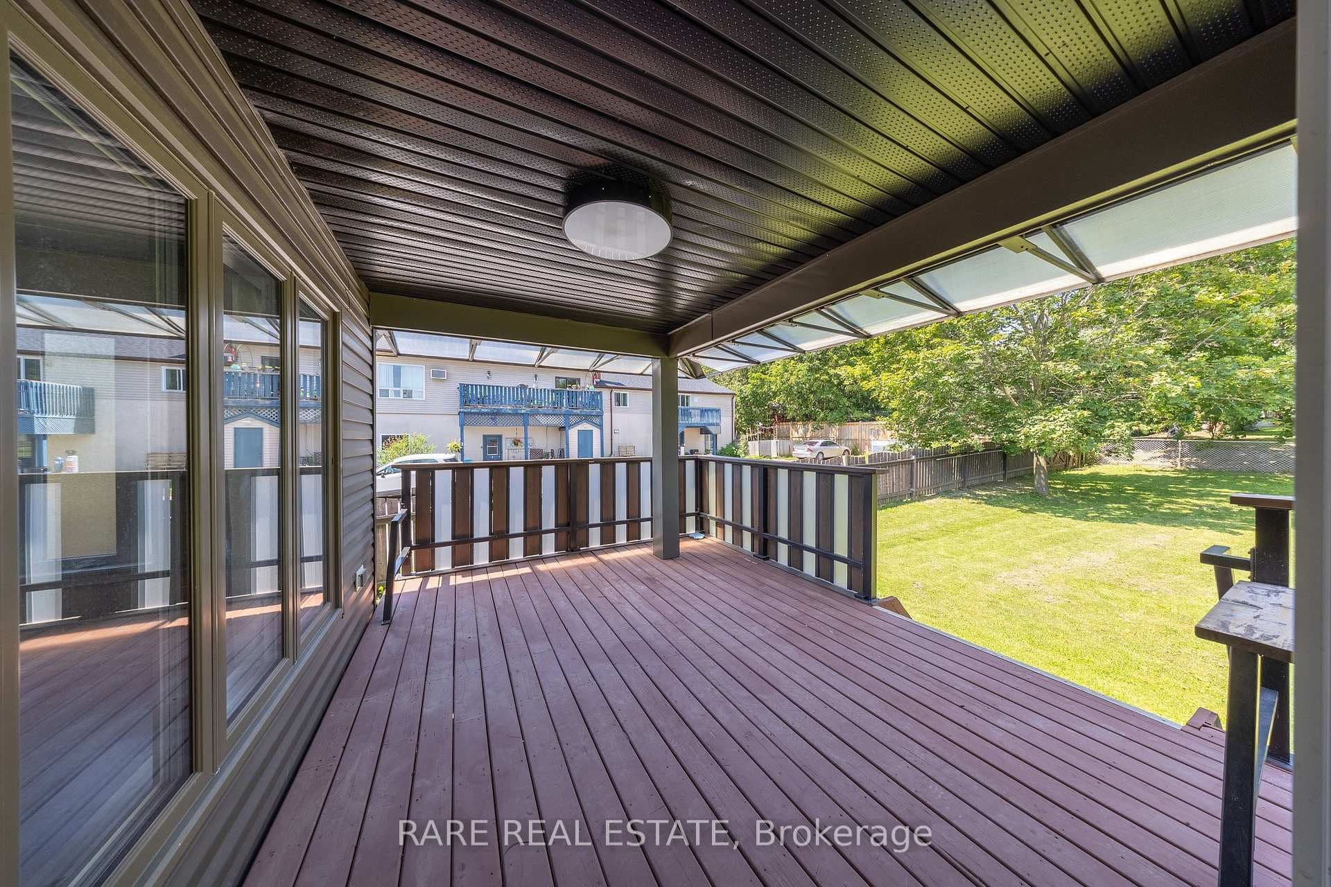 Deck (walkout from Dining Area)