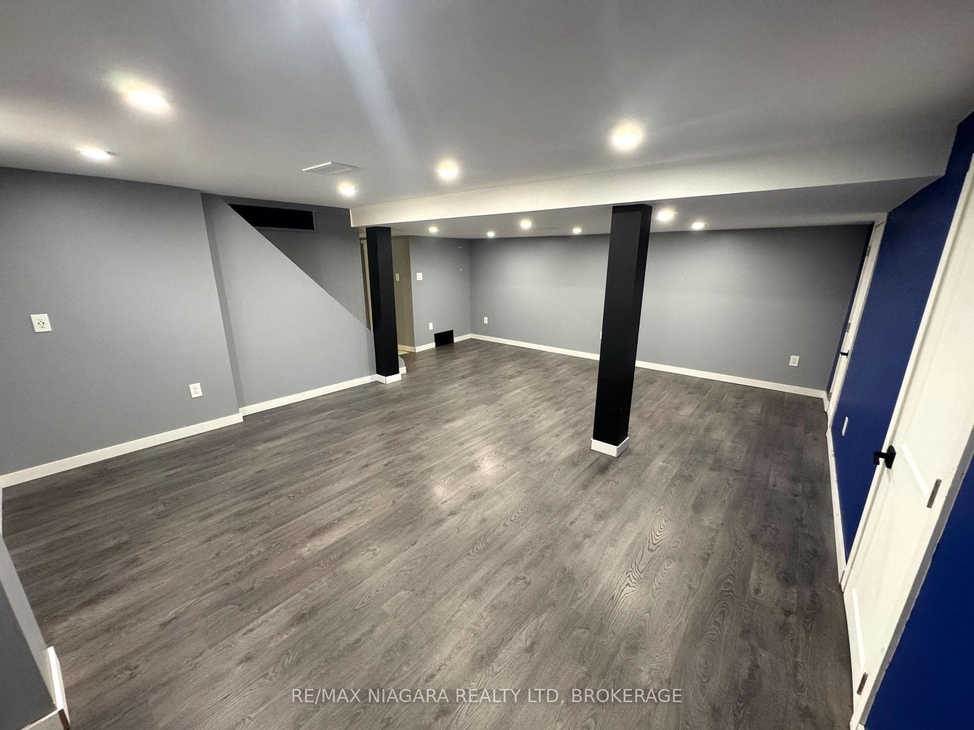 Family Room in Basement