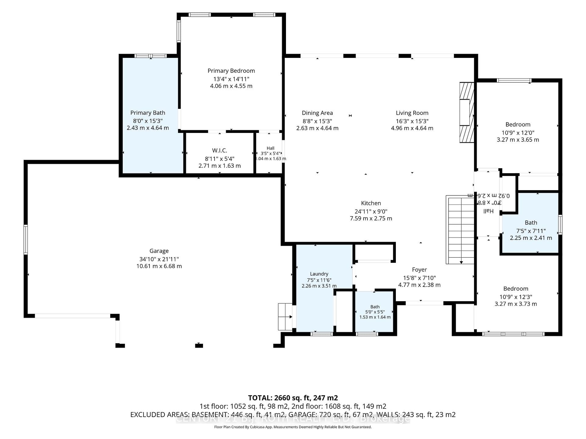 Main floor plans.