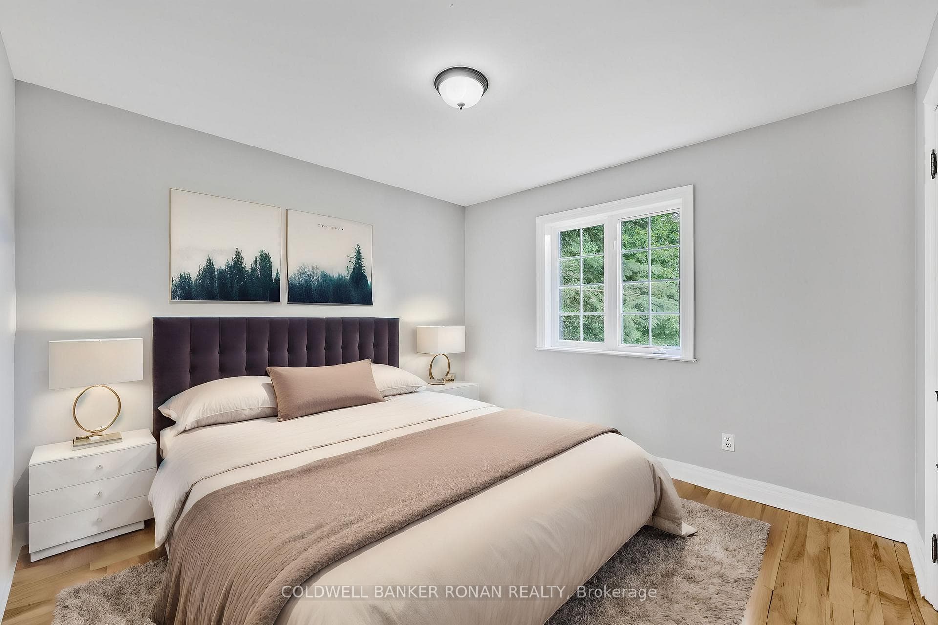 Virtually Staged Bedroom