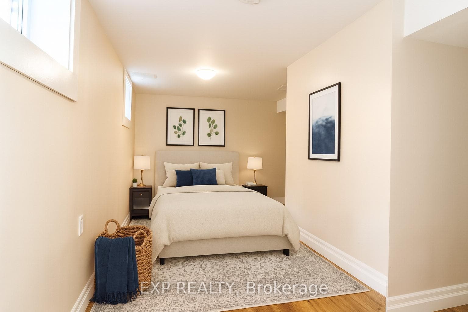 Virtually Staged 4th Bedroom
