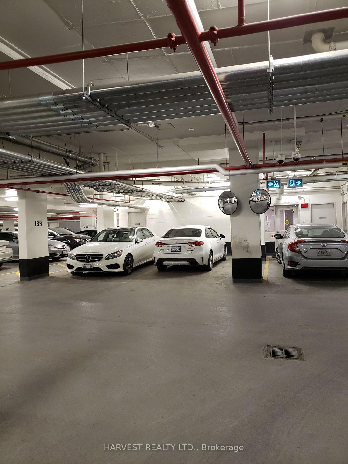Parking spot close to entrance