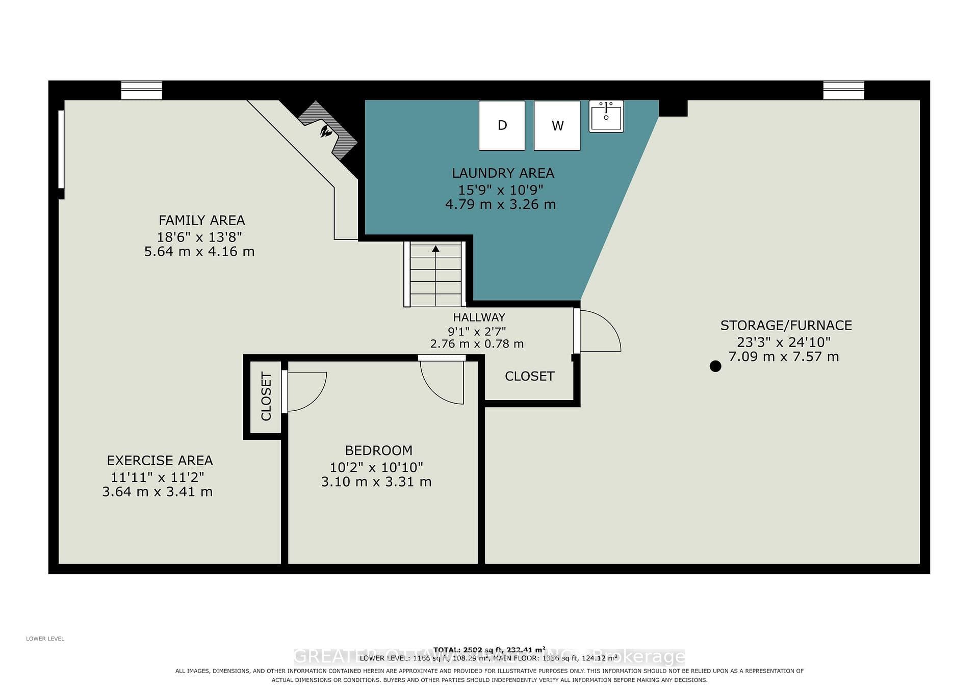 Lower level.