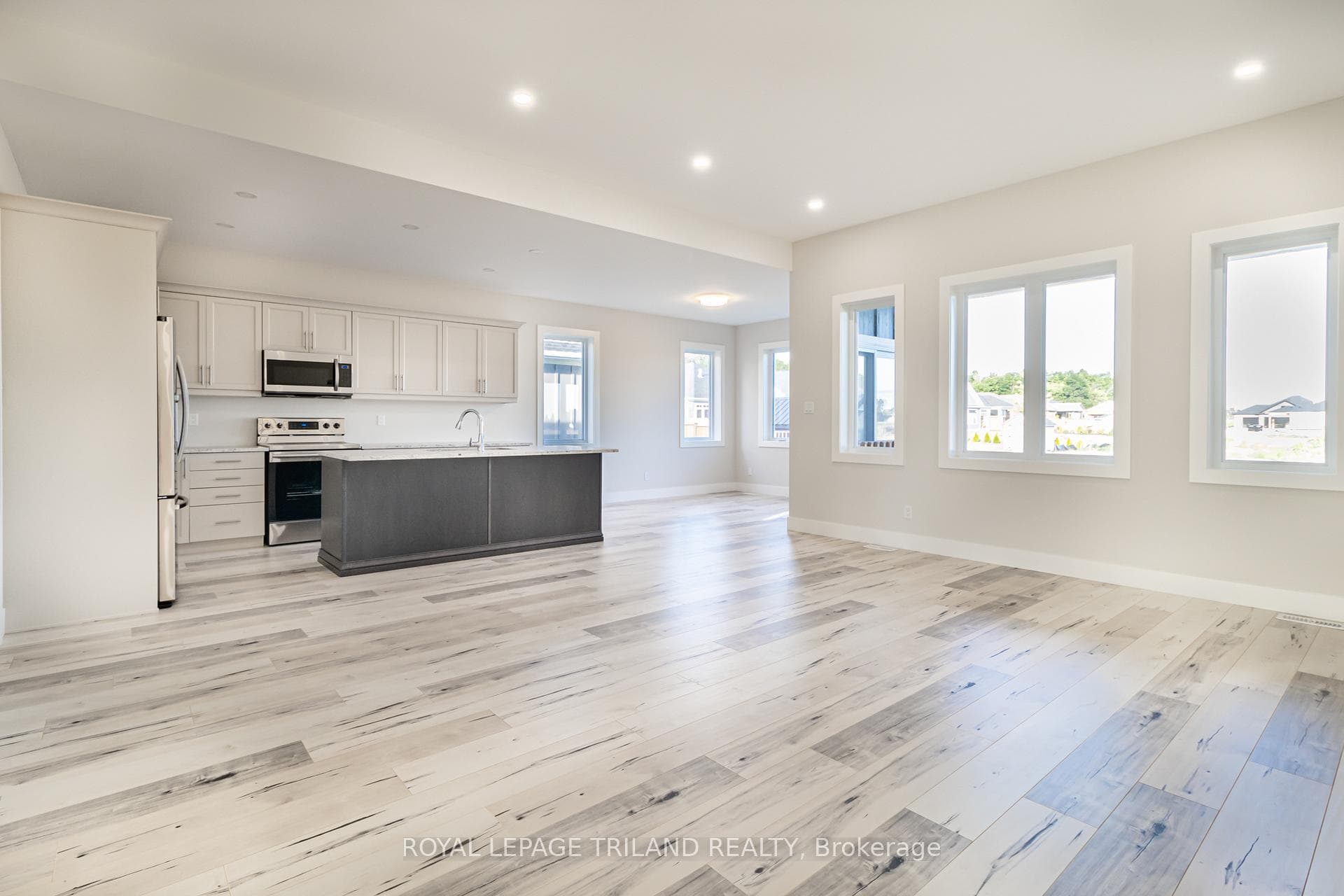 All below 9 ft ceilings + tray ceiling features