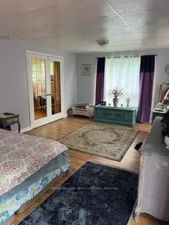 New French Doors to Master Bedroom