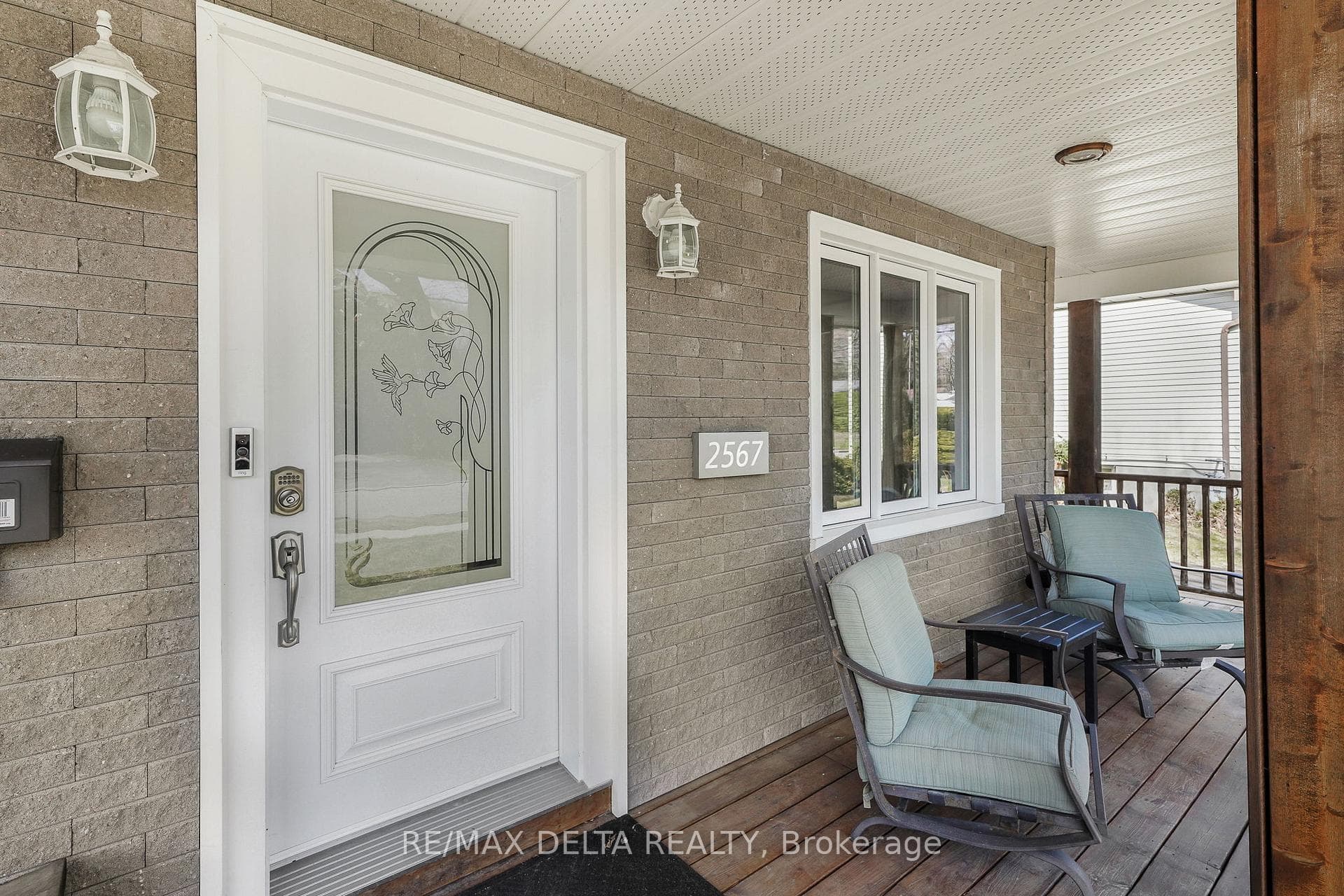 Covered wrap around verandah.