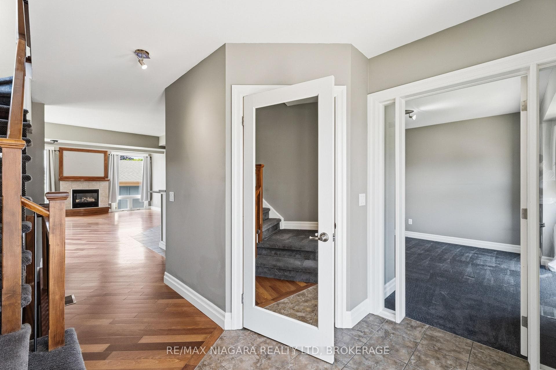 3pc bathroom & bedroom on main level