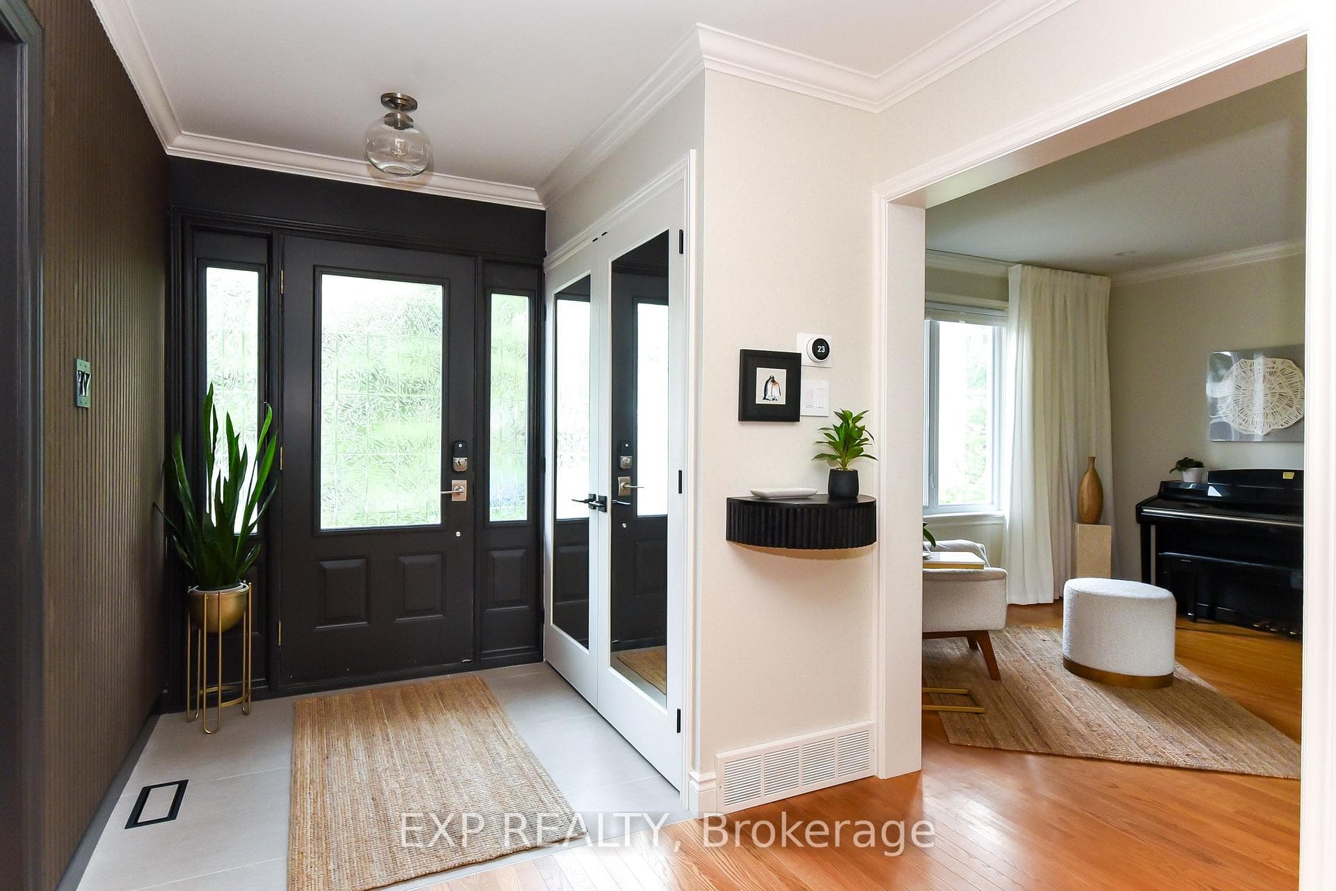 Spacious Entrance with Double Closet