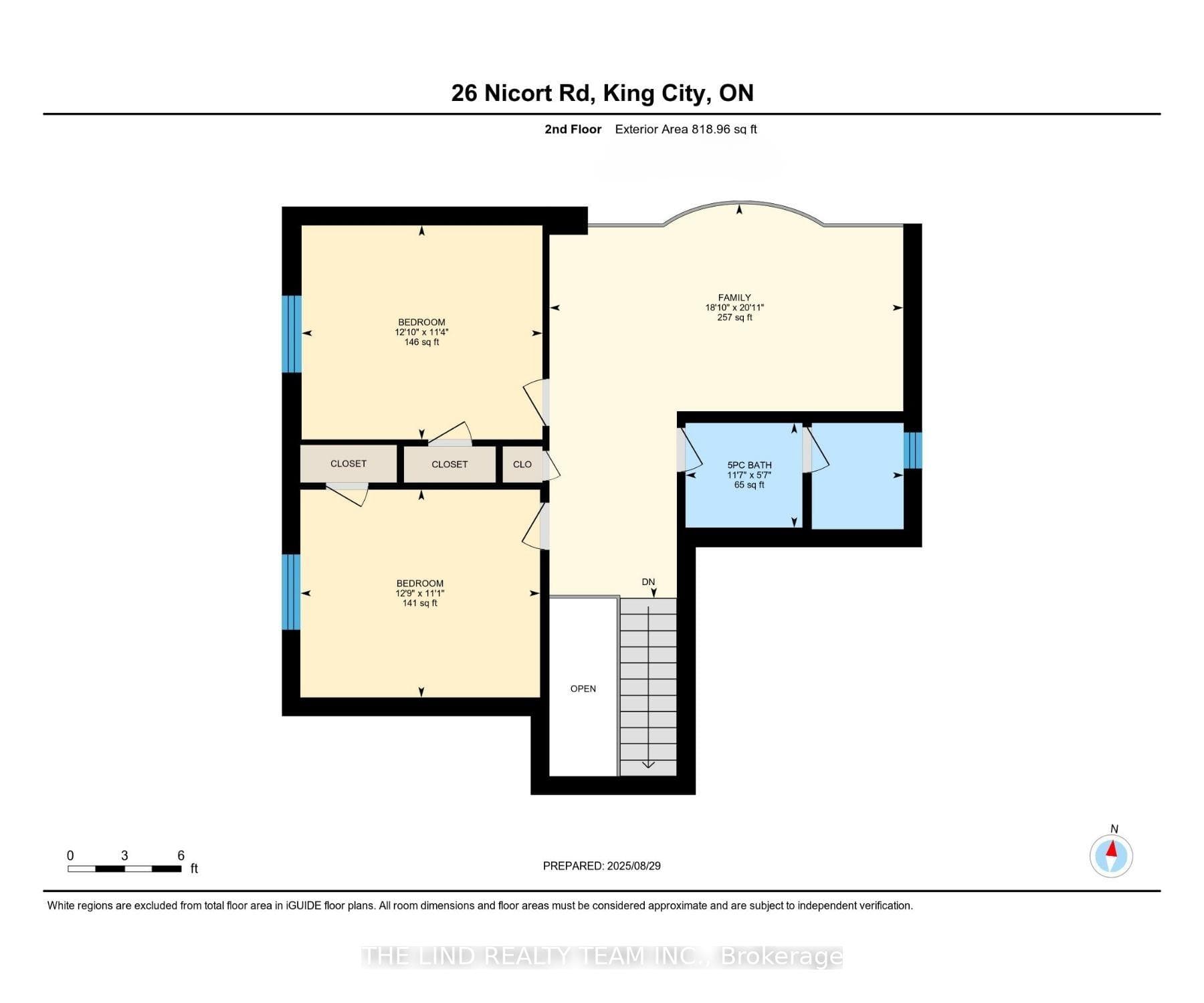 Second Floor Floorplan