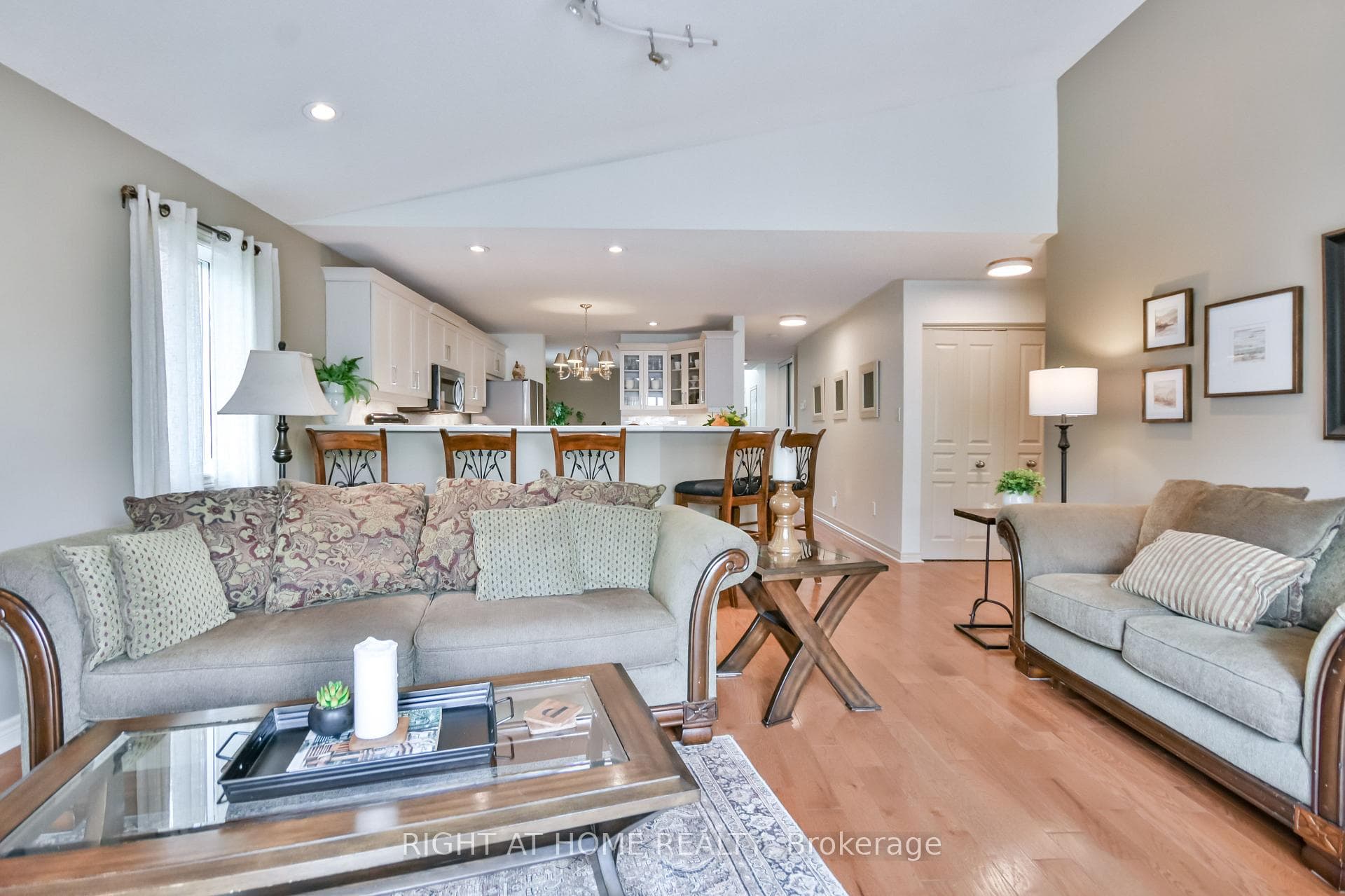 Overlooking Great Room & Kitchen