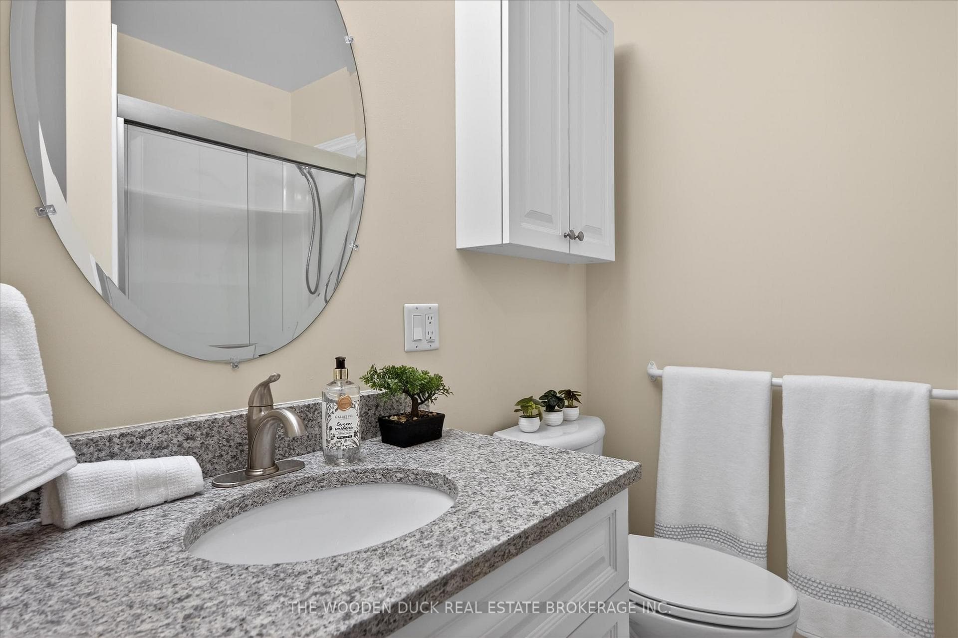 Lower level bath