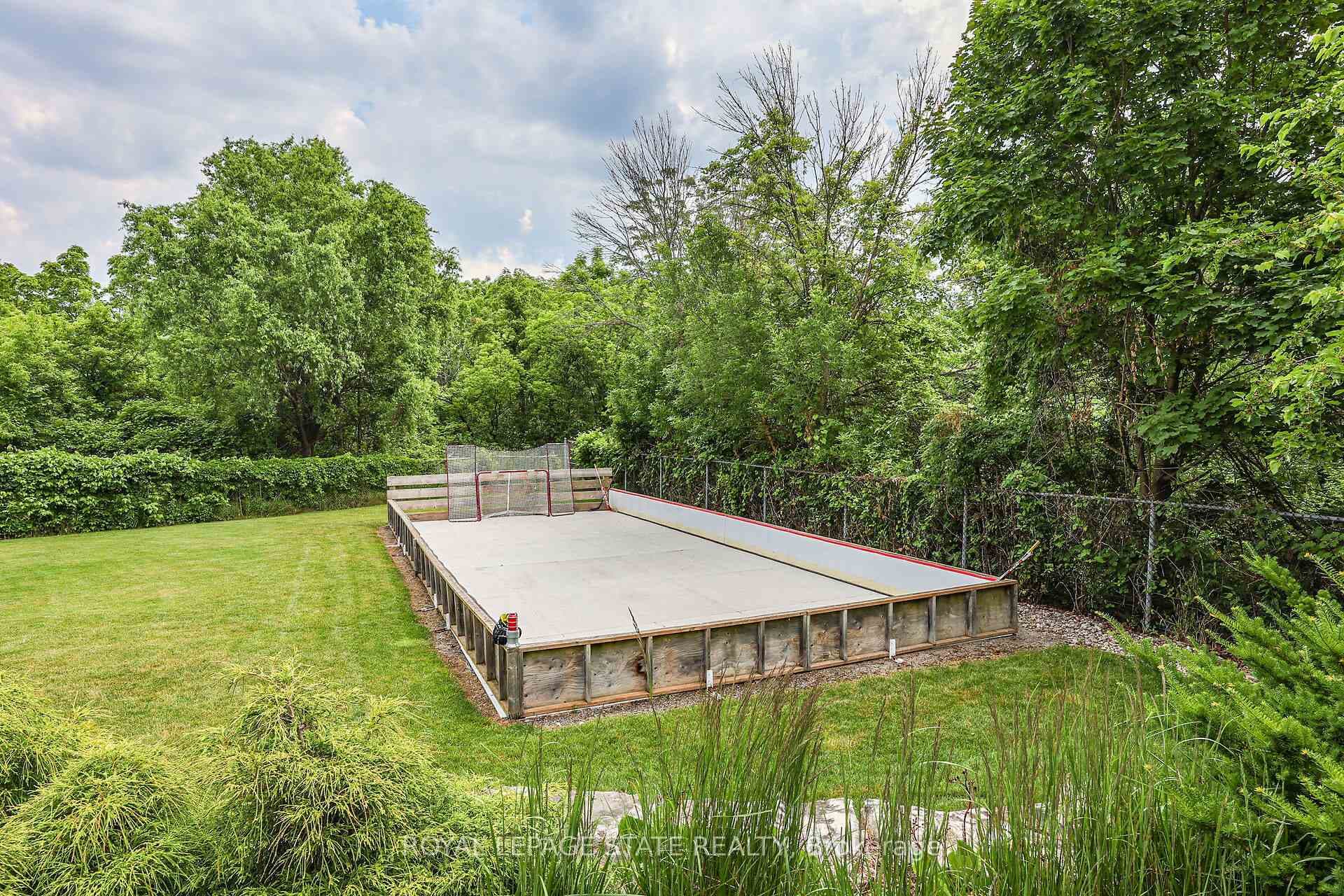 Your own hockey rink