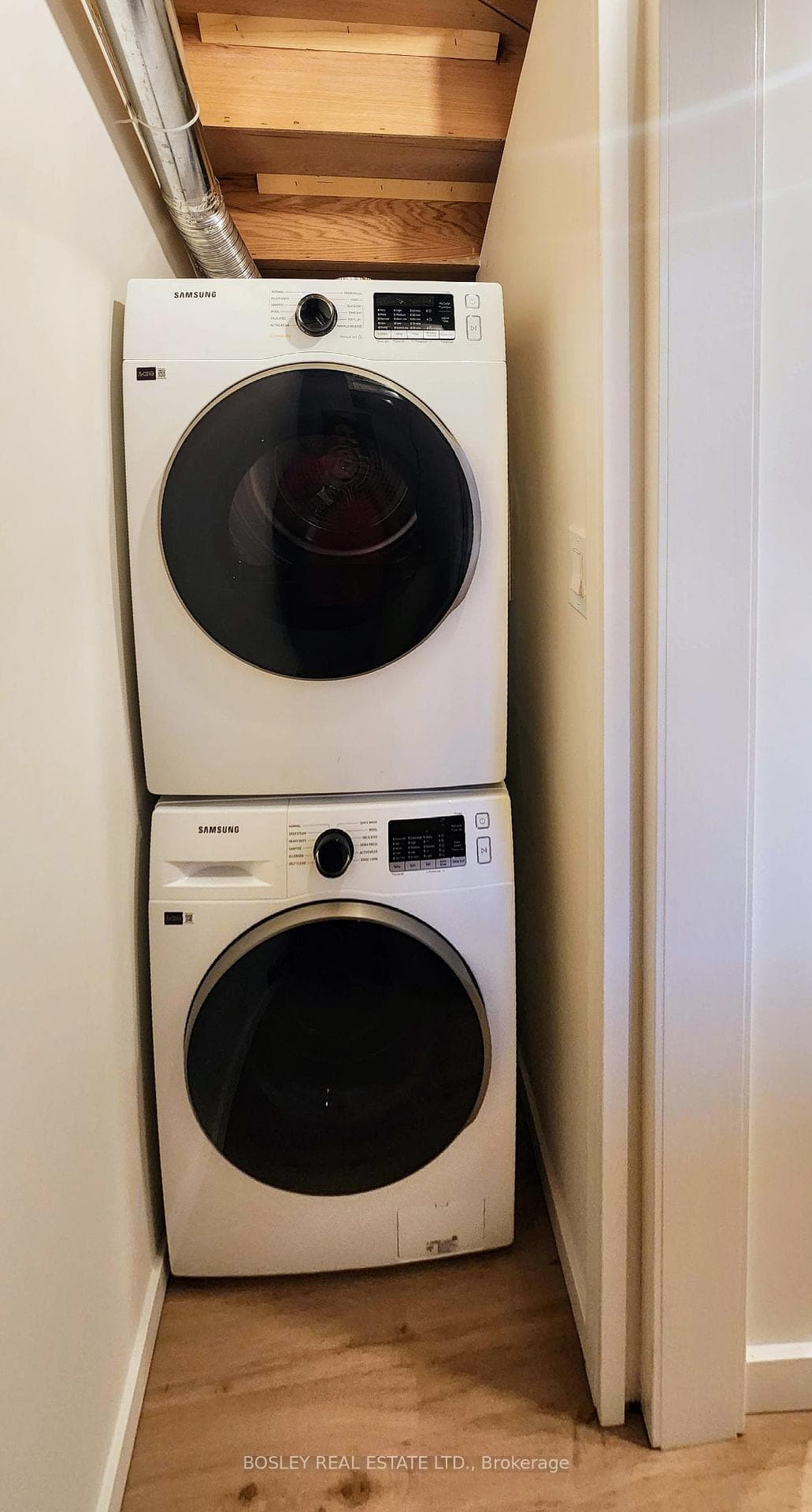 Laundry in kitchen pantry