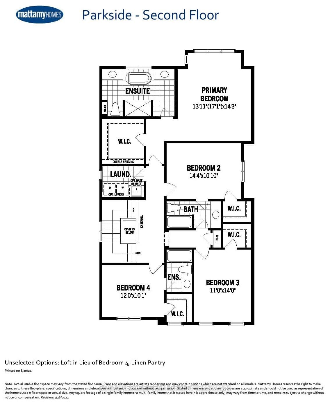 2nd Floor Plan