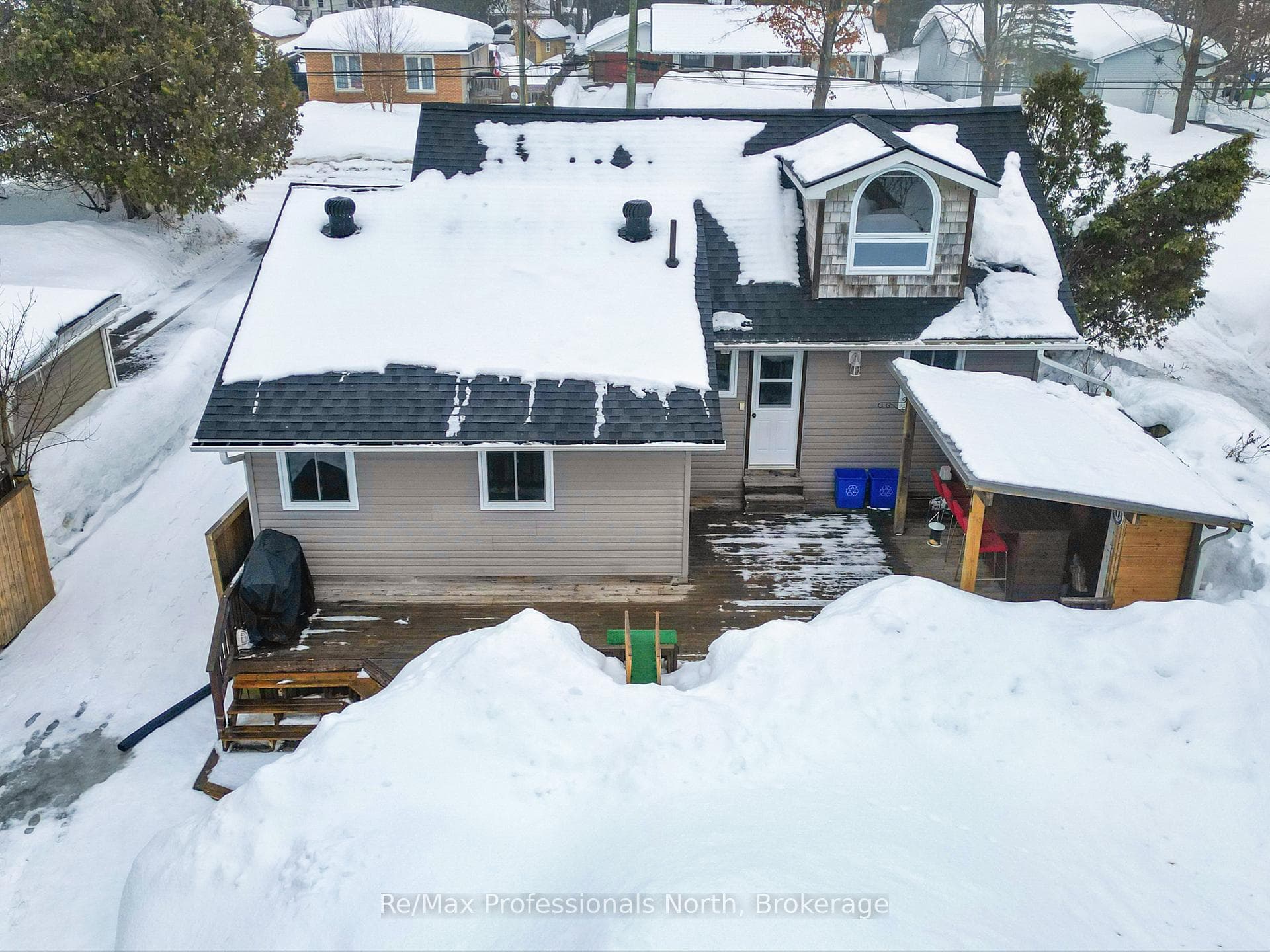Aerial View Rear of House