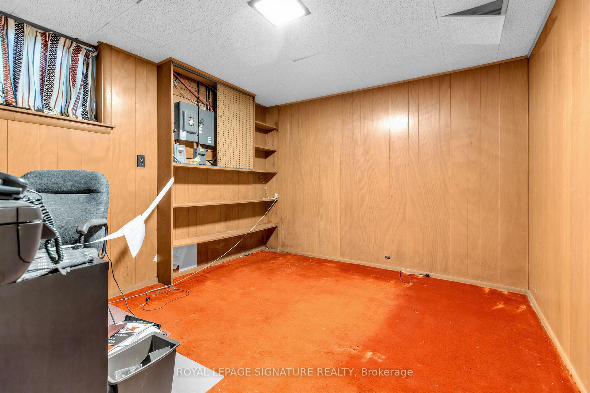 Blank Canvas (existing office in BSMT)