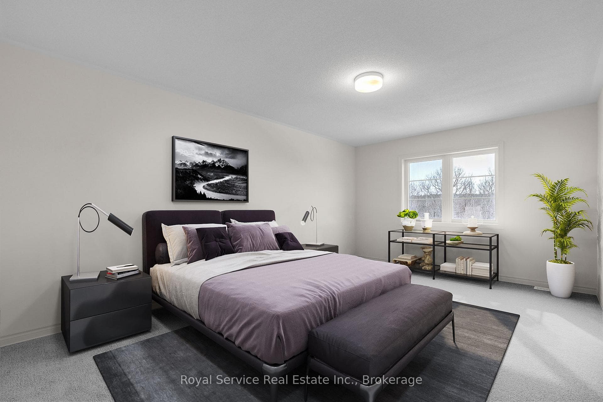 Bedroom (virtually Staged)