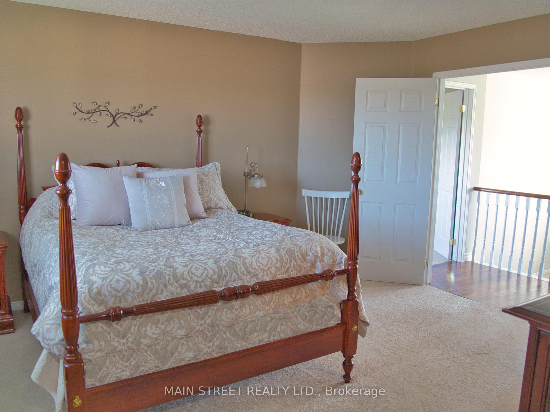 Beautiful double door entry to primary bedroom!