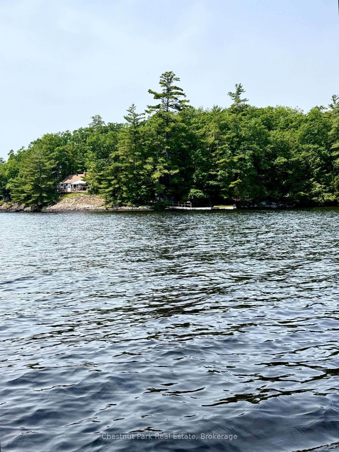 This property has total privacy at the dock