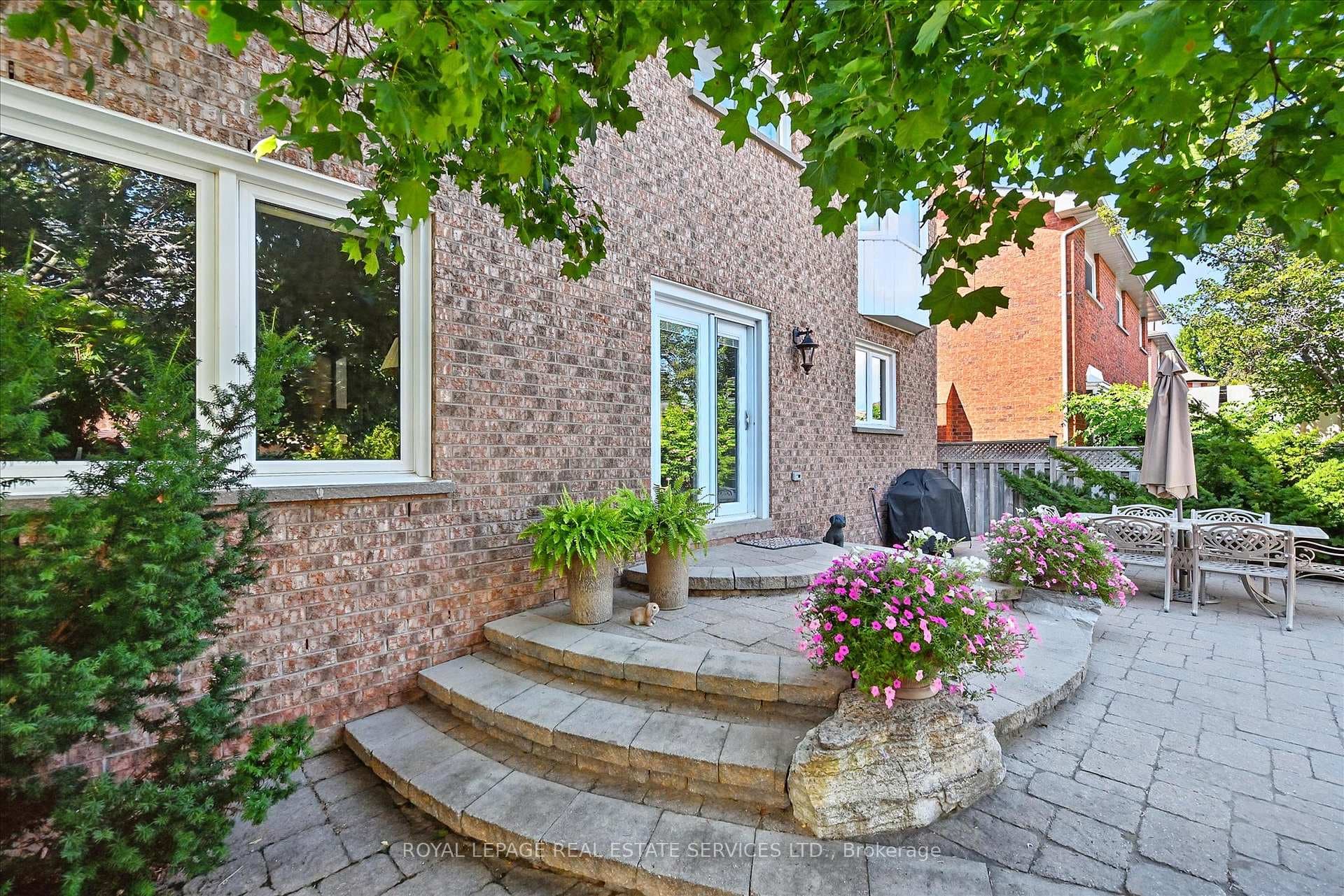 Walkout from Breakfast Area to Backyard Oasis