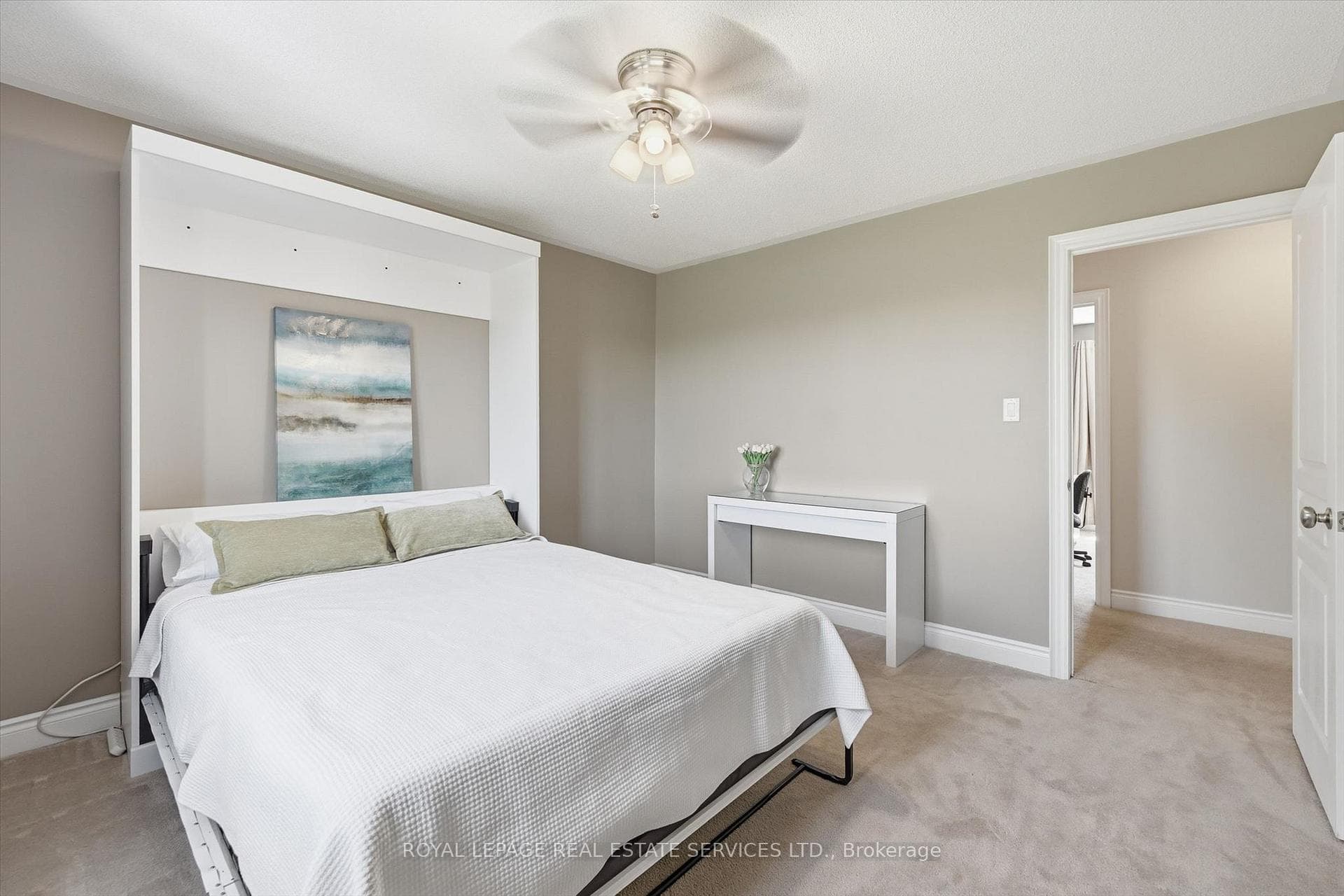 Fourth Bedroom Offers a Walk-In Closet