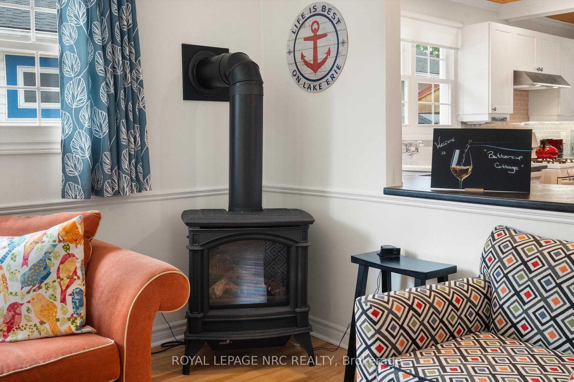 This new gas stove will help you stay cozy