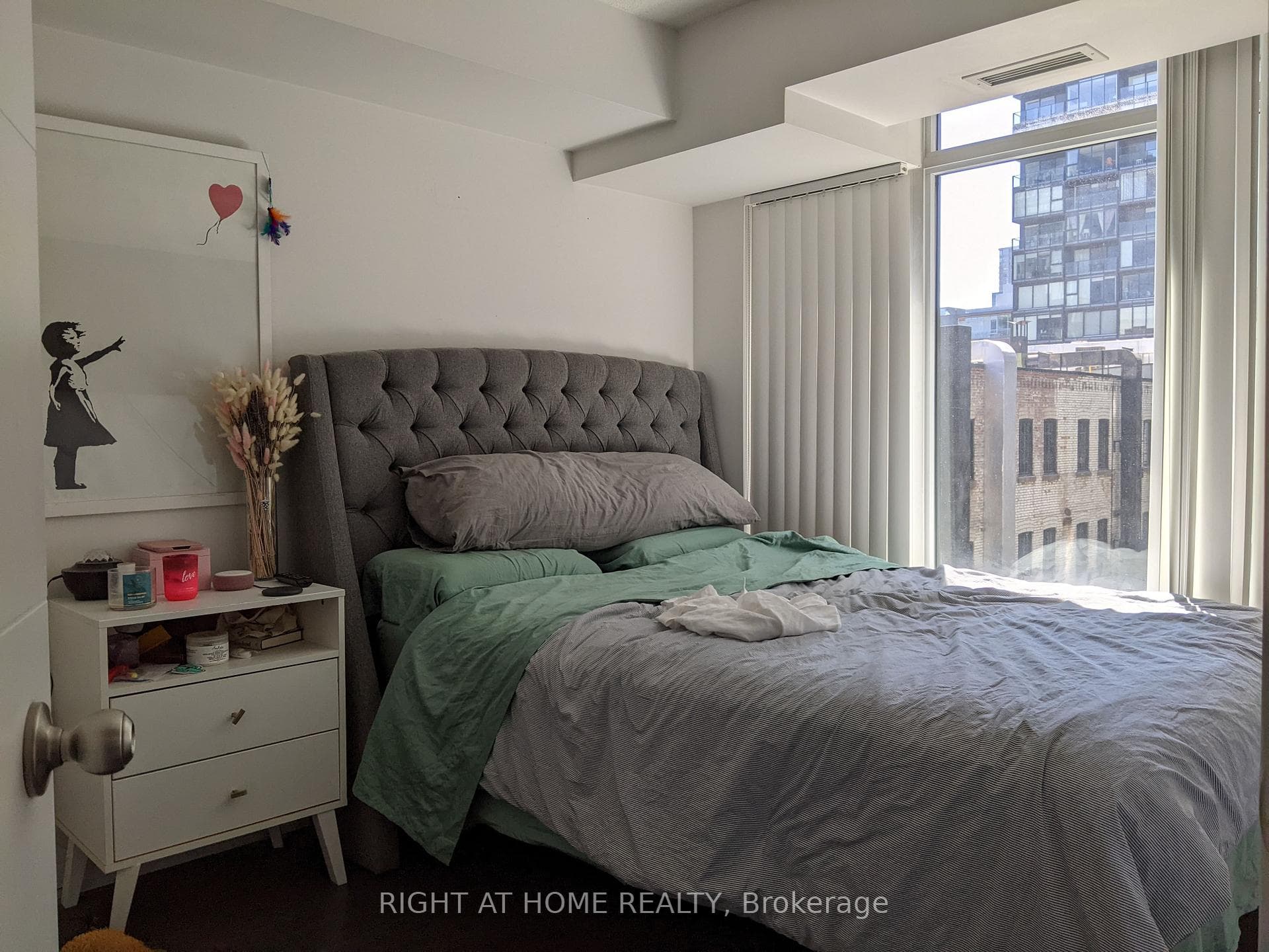 large window in bedroom