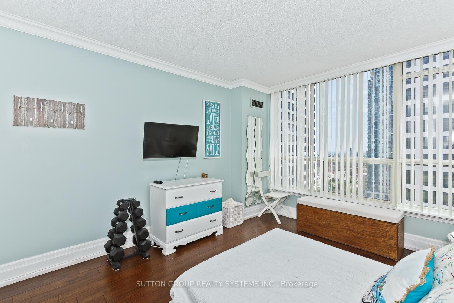 Pictures were taken when the owner was living in