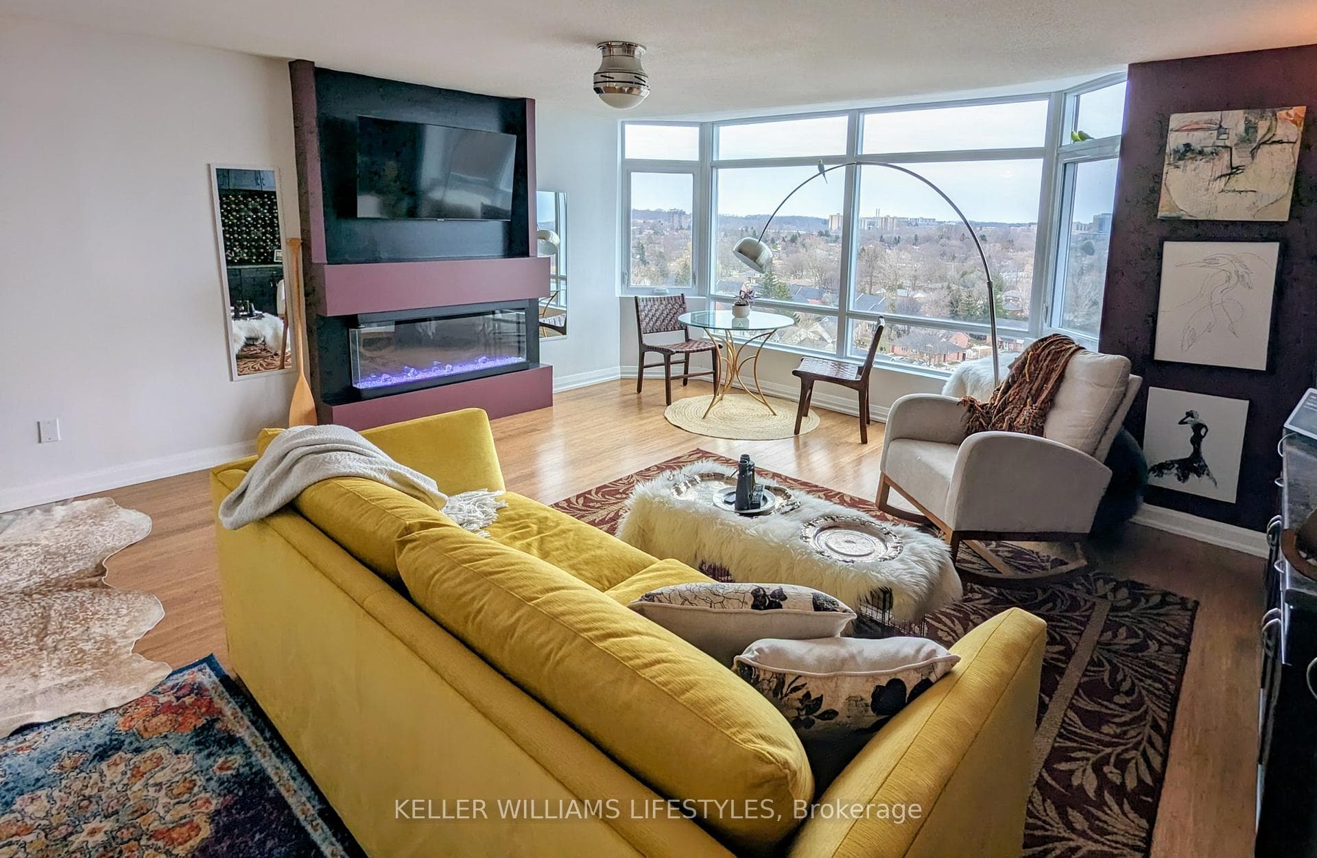 Living room with a view